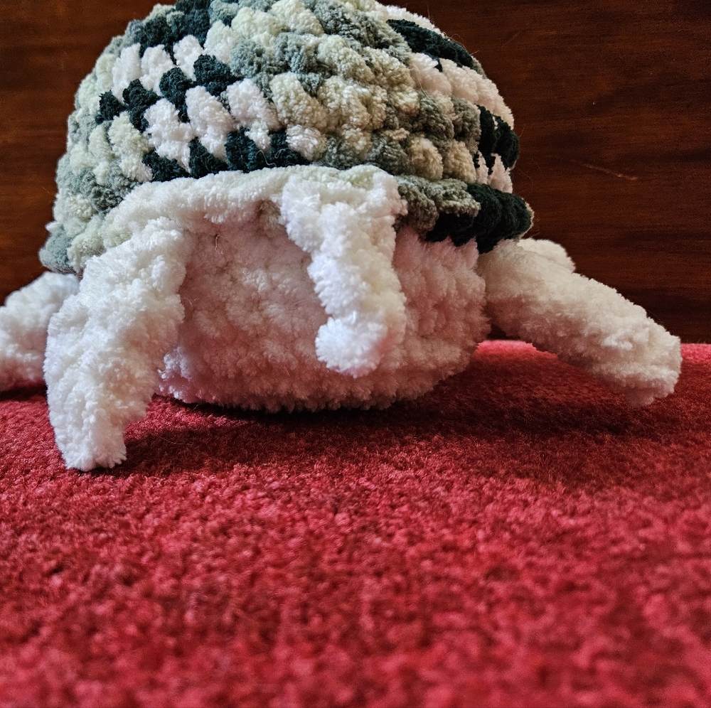 Crochet Chunky Turtle amigurumi doll - Picture 13 of 15
